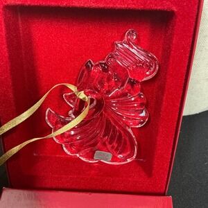 Mikasa Crystal Angel Ornament Christmas Tree Decoration in‎ Box Germany